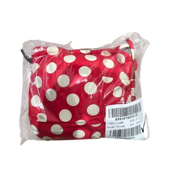 NWT J CREW Gemma ruched bandeau one-piece with side ties in Red Arroyo - Picture 7 of 8